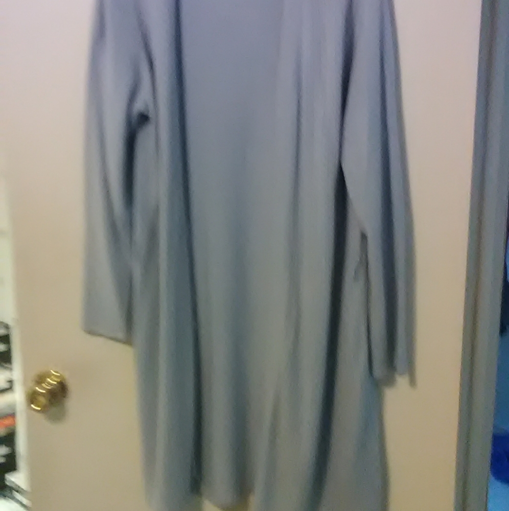 Beautiful light blue acrylic jacket